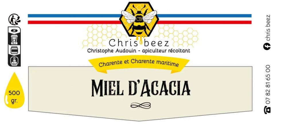 Etiquette miel Chris Beez
